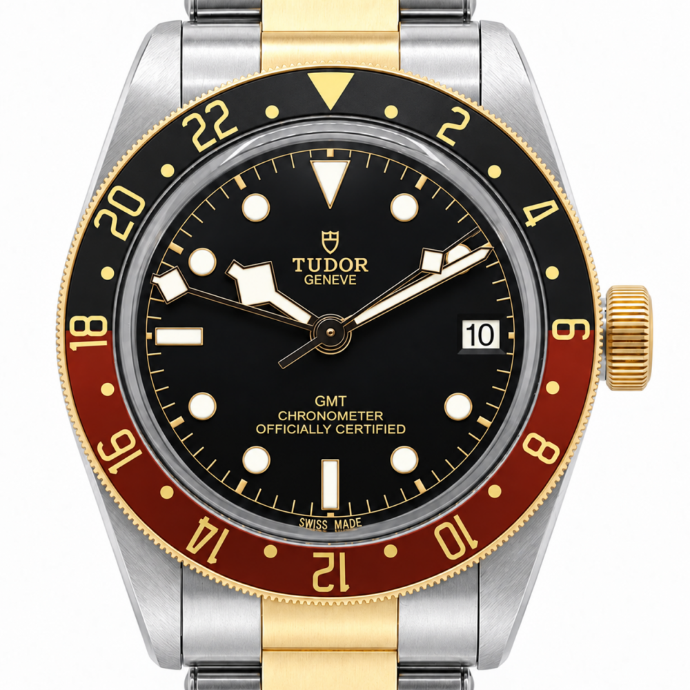 Tudor Black Bay GMT 41MM 79833MN-0001 Black Dial Watch